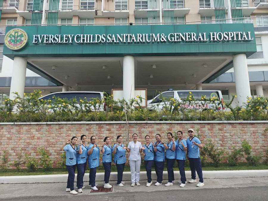 Eversley Childs Sanitarium & General Hospital, an OJT partner facility for CleverCare students