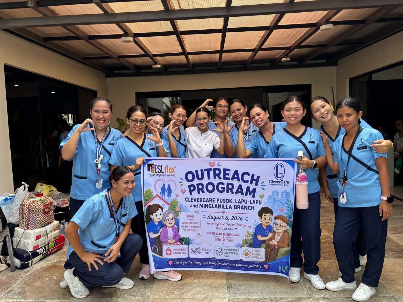 CleverCare Pusok, Lapu-Lapu, and Minglanilla outreach program for seniors